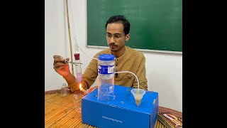 ⚗️Distillation🧪 How to Separate Two Miscible also Immiscible Liquids  Class 9 Science Chapter 2 [upl. by Anaet]