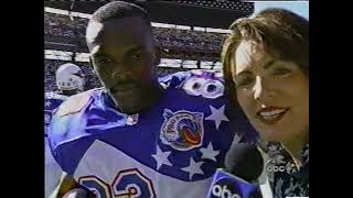 NFL Pro Bowl 1996 Season Feb 2 1997 on ABC Barry Sanders Reggie White Tim Brown Brett Favre [upl. by Tarr597]