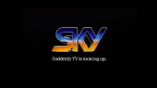 Sky Tv Advert 1989 [upl. by Annawoj]