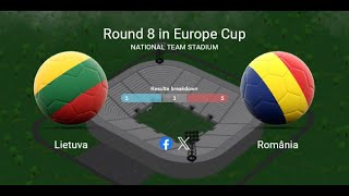 HT LIVE CC Round 8 LITUANIA  ROMANIA [upl. by Nove]