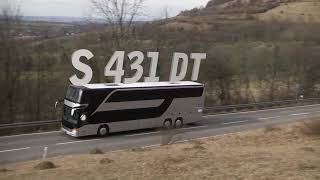 Setra Doppeldecker S 431 DT Euro 6 [upl. by Yetty]