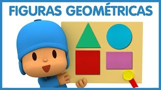 🎓 POCOYÓ en ESPAÑOL  Aprende Las FIGURAS GEOMÉTRICAS  Ep 1   CARICATURAS y DIBUJOS ANIMADOS [upl. by Savory428]