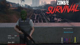 Zombie Survival Roleplay GTA V FIVEM SERVER [upl. by Nivlem]