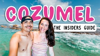 How to spend THE BEST day in Cozumel Mexico 🌴  insider TIPS [upl. by Gnni407]