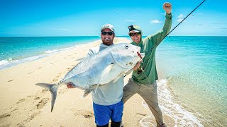 Remote Island Fishing Challenge  Nomad VS Bama Saltwater [upl. by Buxton]