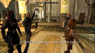 Skyrim  War  Battle For Whiterun  Or How To Get Property House In Windhelm [upl. by Acnaib]