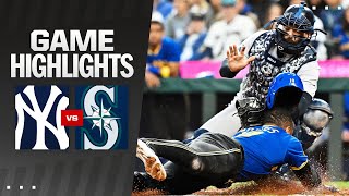 Yankees vs Mariners Game Highlights 91724  MLB Highlights [upl. by Cristiano]