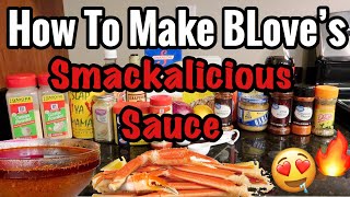 HOW TO MAKE BLOVES SMACKALICIOUS SEAFOOD SAUCE FROM SCRATCH  Kelsea Raé [upl. by Nagek]