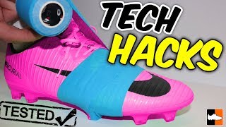 Football Boot Tech Hacks Tested DIY Tricks [upl. by Anialahs]