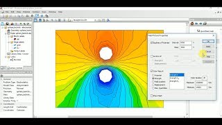 sphere sphere electrode voltage field strength using quickfield software [upl. by Warrick]