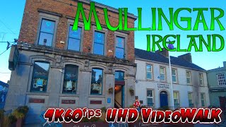 Walking in Mullingar  IRELAND VideoWalk 4K60ᶠᵖˢ UHD🔴 [upl. by Lyndel55]