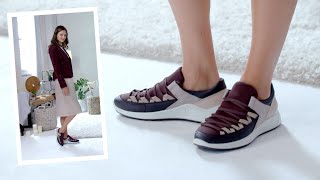 How to Wear  ECCO Flexure Runner II Sneakers [upl. by Araccot]