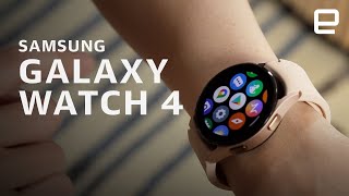 Samsung Galaxy Watch 4 handson Faster and packed with health features [upl. by Schreibe]