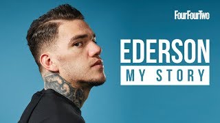 Ederson interview  quotI used to play fullbackquot  My Story [upl. by Hime383]