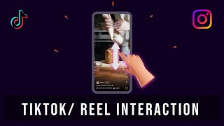 Create simple Tiktok Insta Reel quotswipe upquot interaction in Figma [upl. by Yrem]