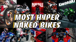 Top Most Hyper Naked Bikes in the World🤯🔥Use Headphones automobile motorcycle exhaust sound [upl. by Kamerman]