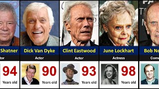 Oldest Living Actors Who Are Over 90 to 100 Years Old 2024 [upl. by Mafala]