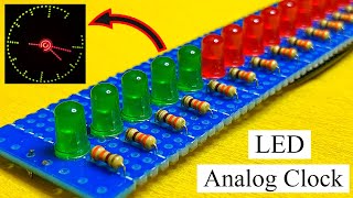 how to make Propeller LED Analog Clock Arduino NANO utsource [upl. by Hein]