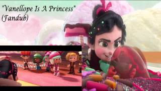 Wreckit Ralph  Vanellope Is A Princess Fandub [upl. by Nnyltiac110]