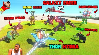 SEASON 1 Units vs GALAXY EATER  THOR HYDRA MECHA HYDRA DEATHSTROKE MECHA KILLER in ARBS SHINCHAN [upl. by Adilen]