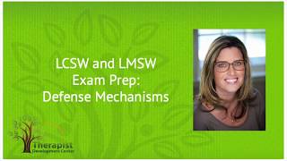 Defense Mechanisms  LCSW and LMSW Exam Prep [upl. by Davida]