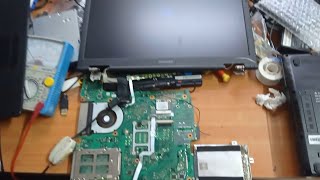 Toshiba Satellite Pro S500 Dynabook satellite B500B no display Motherboard Fix [upl. by Anertak]