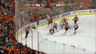 Blackhawks  Flyers Game 4 6410 [upl. by Iloj]