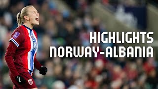 EMplayoff Norge vs Albania 29 October 2024 [upl. by Criswell]