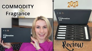 Commodity Fragrance Review 2023  Exploration Kit [upl. by Tram]