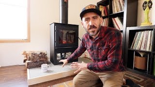 Mobile Home Wood Stove Install PLUS COSTS [upl. by Sally]