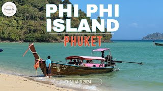 PHI PHI Islands Surprise Hidden Village Thailand 2024 PART 3 🇹🇭🌴 [upl. by Aihsenot870]