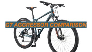 2021 GT Aggressor Comparison What’s The Difference Between all 3 bikes [upl. by Glassman]