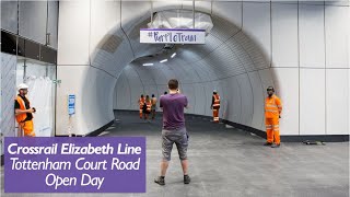 Elizabeth Line  Tottenham Court Road Open Day [upl. by Vitek962]