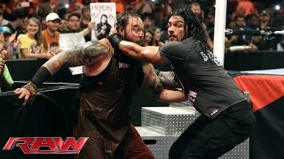 Dean Ambrose vs Bray Wyatt Raw July 13 2015 [upl. by Lenuahs]