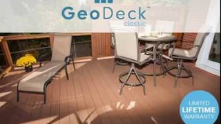 GeoDeck Composite Decking  Green Bay Decking [upl. by Allyn]