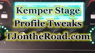 Kemper Stage Profile Tweaks [upl. by Tamqrah]