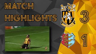 Highlights  Folkestone Invicta 31 Brightlingsea Regent  Isthmian Premier Division  121122 [upl. by Imorej178]