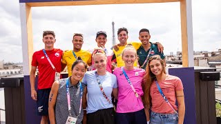 Team World Triathlon athletes reflect on their Paris 2024 experience  World Triathlon [upl. by Venn]