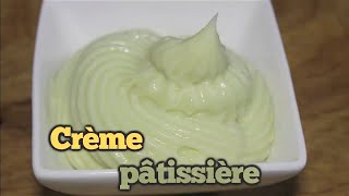 Ma recette de Crème pâtissièreInratable إعداد الكريما الحلوانية بمكونات و طريقة بسيطة [upl. by Notreb]