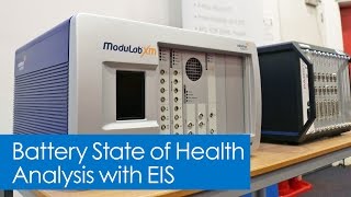 Electrochemical Impedance Spectroscopy EIS Battery StateofHealth Analysis SoH [upl. by Ibbob]