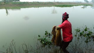 Net fishing in River Tanore area [upl. by Lak]