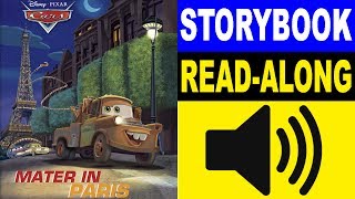 Cars Read Along Story book Read Aloud Story Books Cars  Mater in Paris [upl. by Meridith]