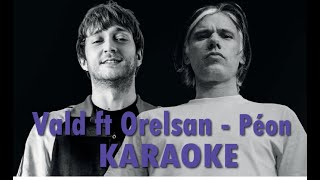 Vald ft Orelsan  Péon  Instru  Karaoke [upl. by Yob724]