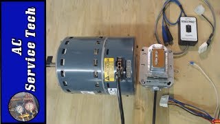 Testing ECM Variable Speed Fan Motor Make Your Own Tester [upl. by Colman]