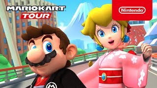 Mario Kart Tour  Tokyo Tour Trailer [upl. by Nylirej]