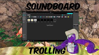 Soundboard trolling in gorilla tag [upl. by Schreck826]