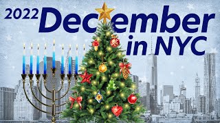 6 FREE things to do in NYC – December 2022 Edition [upl. by Chiaki]