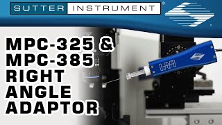 MPC325 amp MPC385  Attaching the Right Angle Adapter [upl. by Aroel582]