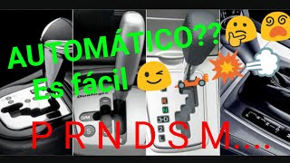 CÓMO USAR un COCHE AUTOMÁTICO RÁPIDO Y FÁCIL para NOVATOS Tutorial Prueba Consejos [upl. by Ecirtnom896]