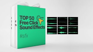 TOP 50 Free Click Sound Effects [upl. by Amjan]